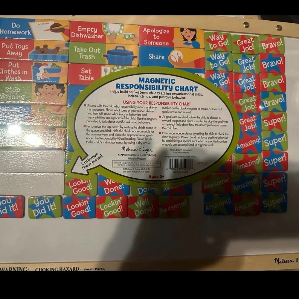 Melissa & Doug wooden hinged